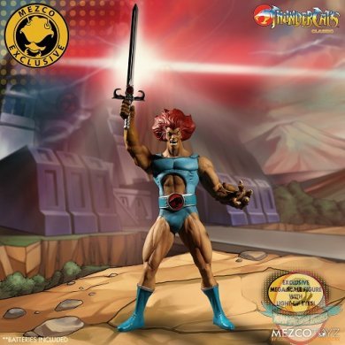 SDCC 2017 Mega Scale Thundercats Lion-O with Light Up Eyes Mezco