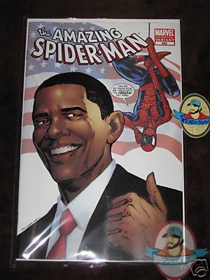 Amazing Spider-Man #583 Barack Obama 4th Print Comic Amazing Spider-Man #583 Barack Obama 4th Print Comic