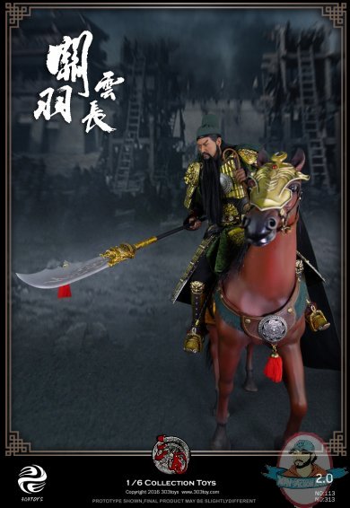 1/6 Guan Yu A.K.A Yunchang 2.0 Set 303T-313SET 303 Toys