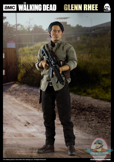 1/6 Scale The Walking Dead Glenn Rhee Standard Figure ThreeZero