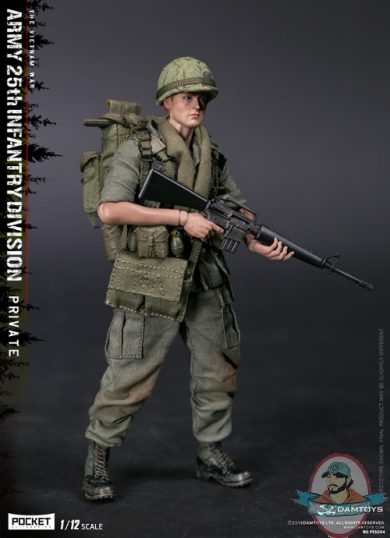 DAMTOYS 1/12 Pocket Elite Series Army 25th Infantry Division PES004