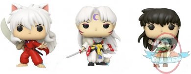 Pop! Animation Inuyasha Set of 3 Vinyl Figures Funko