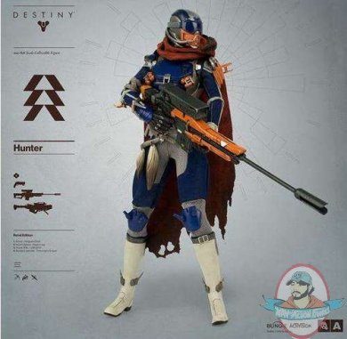 1/6 Scale Destiny Bungie X Hunter Action Figure ThreeA