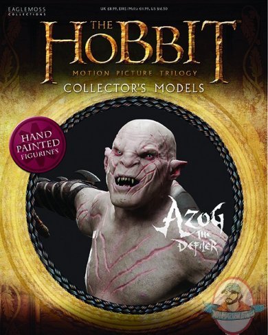 Hobbit Movie Figurine Magazine #4 Azog The Defiler Eaglemoss