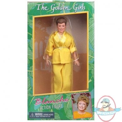 The Golden Girls 8" Clothed Blanche Action Figure Neca