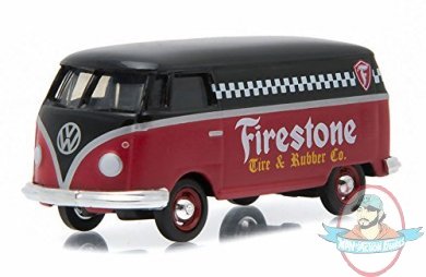 1:64 Motor World Series 16 Volkswagen Panel Van “Firestone” Greenlight