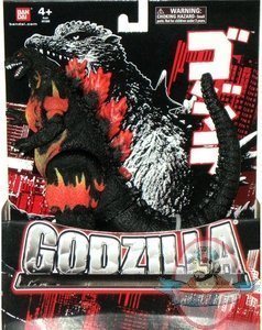 Godzilla Classic Burning Godzilla 6 inch Vinyl Figure by Bandai