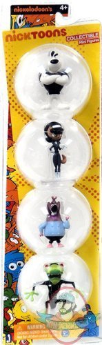 Nicktoons T.U.F.F. Puppy 2-Inch Mini-Figure 4-Pack by Jazwares