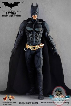 1/6 Scale Batman The Dark Knight MMS-71 Figure by Hot Toys JC Used 1/6 Scale Batman The Dark Knight MMS-71 Figure by Hot Toys JC Used