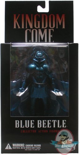 Dc Direct Kingdom Come Elseworlds 4  Blue Beetle Action Figure JC