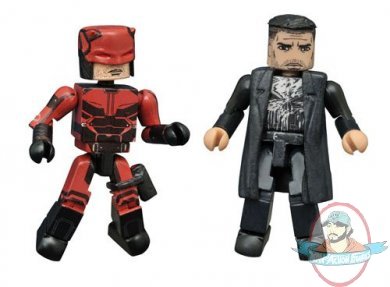  SDCC 2016 Exclusive Marvel Minimates Daredevil Netflix Figures 2 Pack