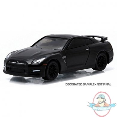 1:64 Black Bandit Series 13  2015 Nissan GT-R Greenlight