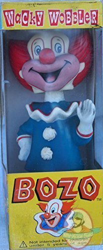Bozo The Clown Wacky Wobbler Bobblehead by Funko Used JC