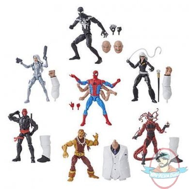 Spider-Man Marvel Legends Wave 9 Set of 7 Hasbro BAF Spider-Man Marvel Legends Wave 9 Set of 7 Hasbro BAF