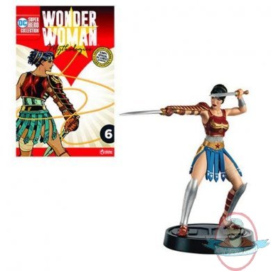 Dc Wonder Woman Mythologies Figurine #6 Divine Armor Eaglemoss Dc Wonder Woman Mythologies Figurine #6 Divine Armor Eaglemoss
