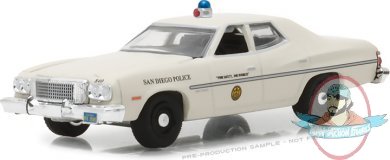1:64 Hot Pursuit Series 27 1975 Gran Ford Torino San Diego Greenlight