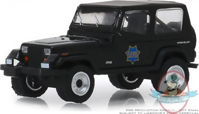 1:64 Hot Pursuit Series 32 1994 Jeep Wrangler (YJ) Greenlight