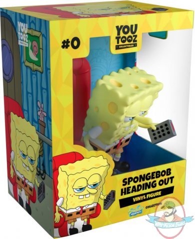Spongebob Heading Out Vinyl Figure Youtooz Inc.
