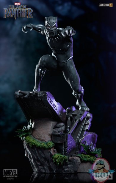 1/10 Art Scale Black Panther Black Panther Iron Studios INS77306