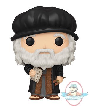 Pop! Artists Leonardo DaVinci Vinyl Figure Funko