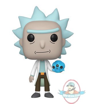 Pop Animation! Rick & Morty Rick with Crystal Skull #692 Figure Funko