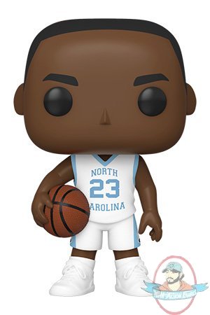 Pop! Basketball UNC Michael Jordan Away Jersey Vinyl Figures by Funko
