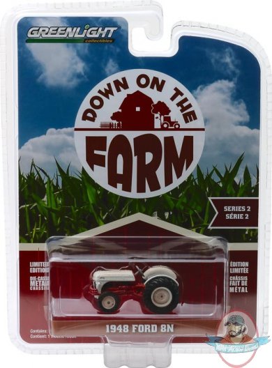 1:64 Down on the Farm Series 2 1948 Ford 8N Tractor Greenlight
