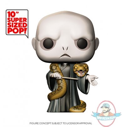 Pop! Harry Potter Voldemort with Nagini 10" inch Figure Funko