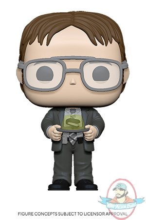 Pop! TV The Office Series 2 Dwight with Gelatin Stapler Figure Funko