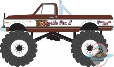 1:64 Kings of Crunch Series 3 1972 Chevrolet C20 Monster Greenlight