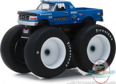 1:64 Kings of Crunch Series 4 Bigfoot #5 1996 Ford F-250 Greenlight