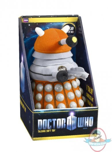 Doctor Who Medium Talking Plush Orange Dalek by Underground Toys Doctor Who Medium Talking Plush Orange Dalek by Underground Toys