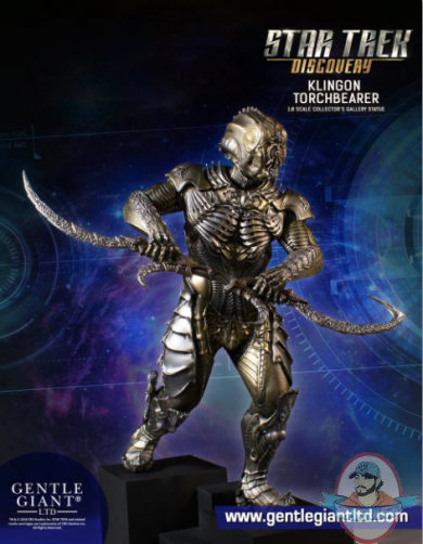 1/8 Star Trek Klingon Torchbearer Collector’s Gallery Statue 