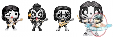 Pop! Rocks Kiss Set of 4 Vinyl Figures by Funko