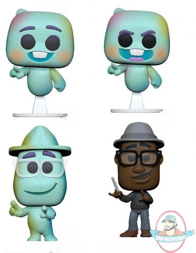 Pop! Disney Soul Set of 4 Vinyl Figures by Funko