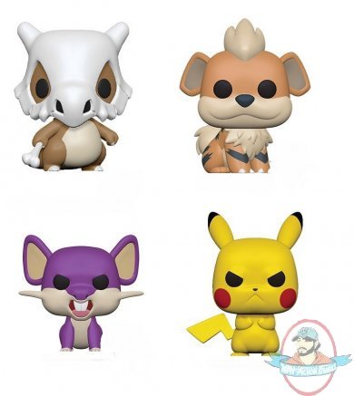 Pop! Games Pokemon Series 3 Set of 4 Vinyl Figures by Funko