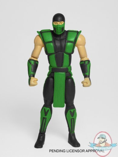 Mortal Kombat 2 4-Inch Reptile Classic Ninja Action Figure by Jazwares Mortal Kombat 2 4-Inch Reptile Classic Ninja Action Figure by Jazwares