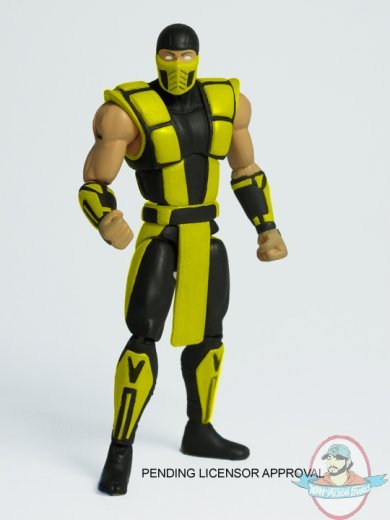 Mortal Kombat 2 4-Inch Scorpion Classic Ninja Action Figure Jazwares Mortal Kombat 2 4-Inch Scorpion Classic Ninja Action Figure Jazwares