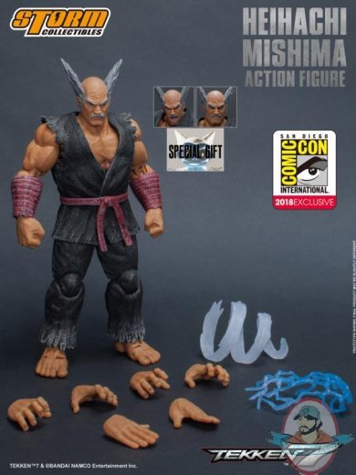 SDCC 2018 1/12 Tekken 7 Heihachi Mishima Figure Storm Collectibles