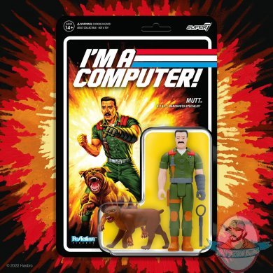 Gi Joe PSA Mutt Wave 3 ReAction Figure Super 7
