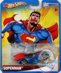 Mattel Hot Wheels DC Universe Superman (2012 Release) - WWS 1:64 Scale