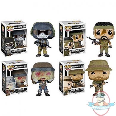 Pop! Games Call of Duty Set of 4 Vinyl Figure by Funko