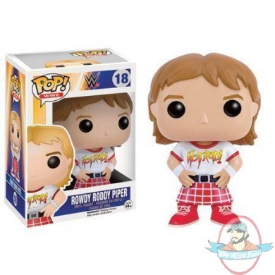 Pop! WWE Rowdy Roddy Piper #18 Exclusive Vinyl Figure Funko 