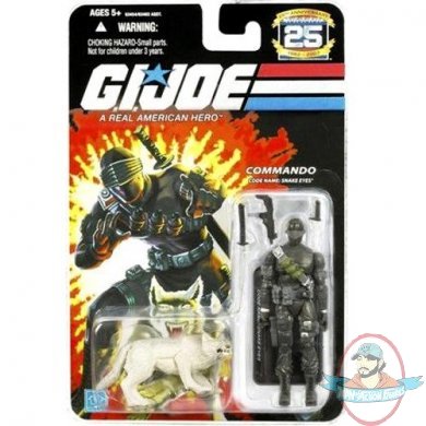 G.I. Joe 25th anniversary Snake Eyes & Timber by Hasbro
