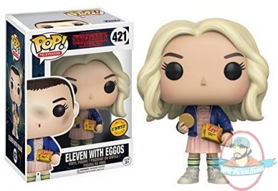 Pop! Stranger Things Eleven with Eggos Vinyl Funko CHASE VARIANT