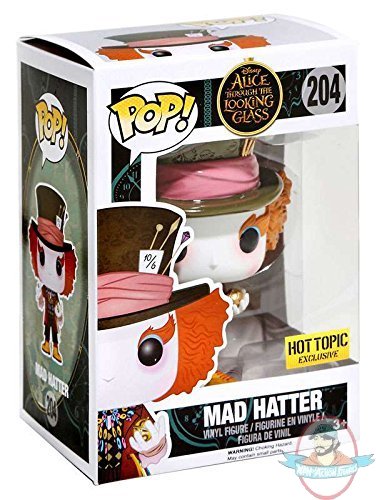 POP Disney! Alice TTLG Mad Hatter Hot Topic #204 Funko JC