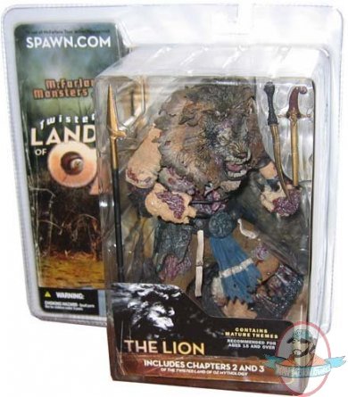 McFarlane Monsters Twisted Land of Oz Lion Figure JC McFarlane Monsters Twisted Land of Oz Lion Figure JC