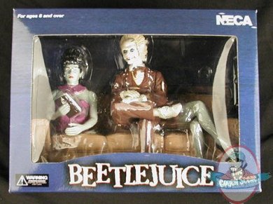 Beetlejuice PVC Couch Scene Diorama Action Figure by Neca JC
