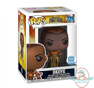 Pop! Movies Black Panther Okoye #275 Exclusive Vinyl Figure Funko