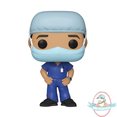 Pop! Heroes Front Line Worker Male #1 Vinyl Figure by Funko
